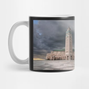 The Hassan II Mosque in Casablanca, Morocco Mug